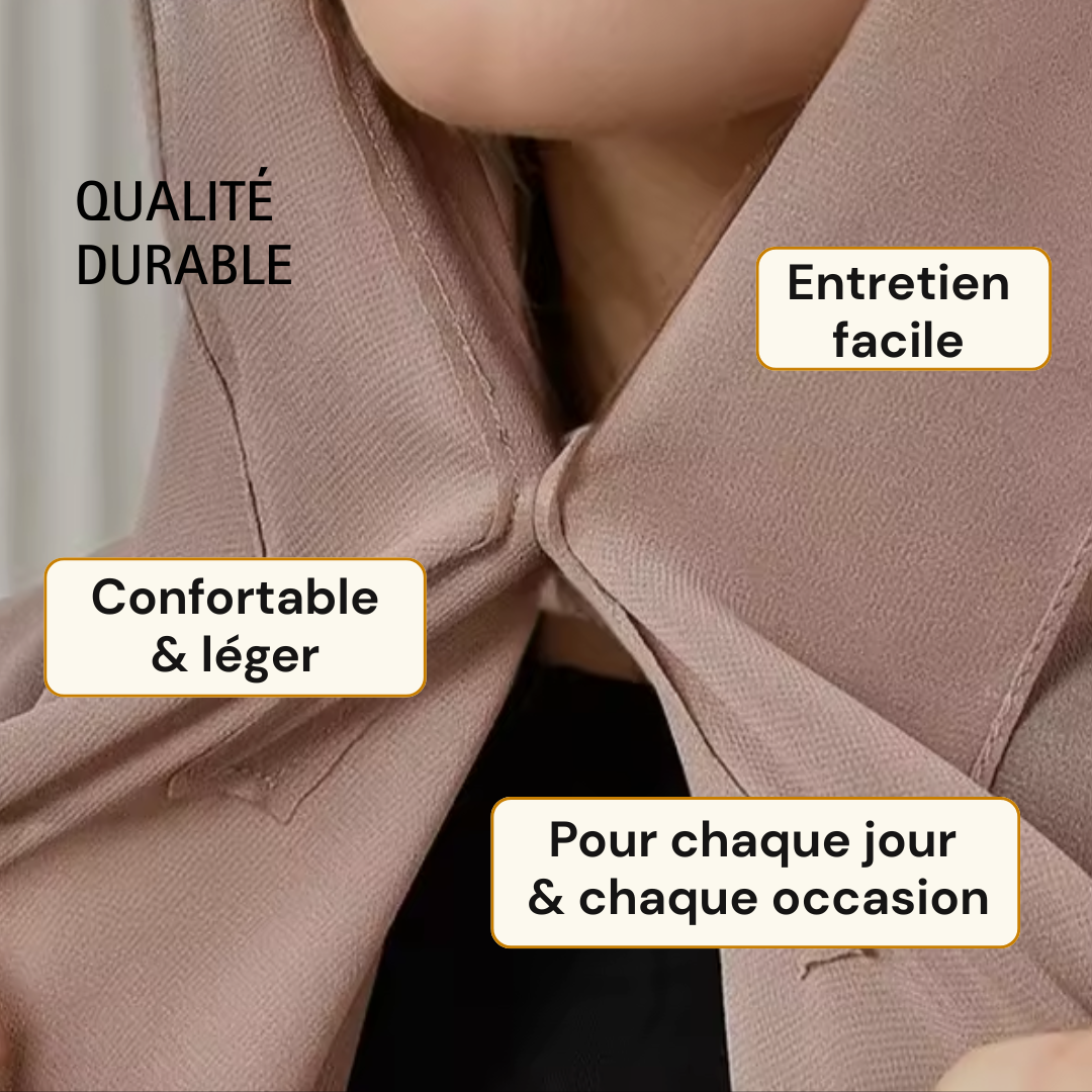 Hijab Instantané en Mousseline de soie