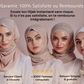Hijab Instantané en Mousseline de soie